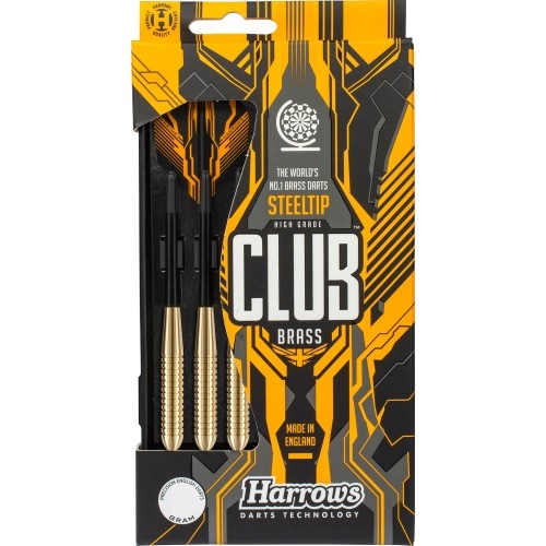 Rzutki Harrows Club Brass Steel - 3 szt.