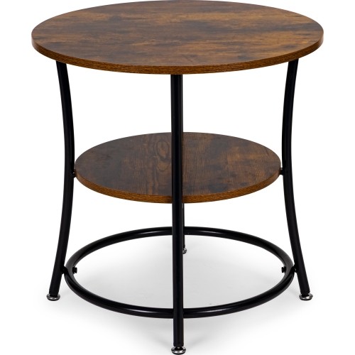 Coffee table round loft table industrial ModernHome