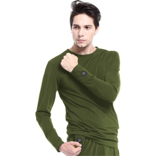 Heated Long-Sleeve T-Shirt Glovii GJ1C