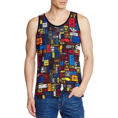 Adidas Originals Marškinėliai MULTICOLOR TANK