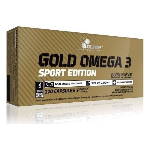 Olimp Gold Omega 3 Sport Edition 120 kaps.