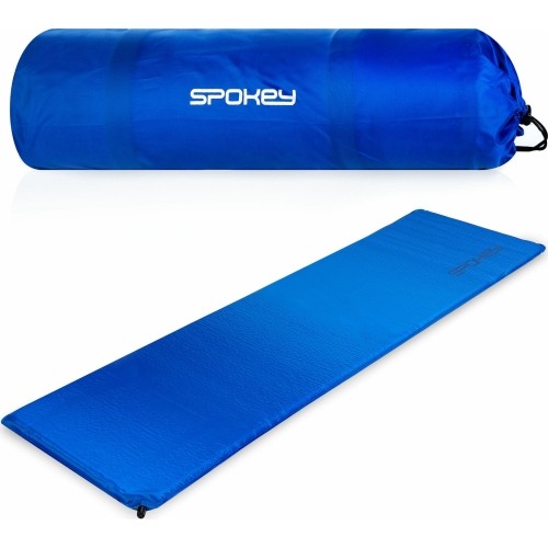 Self-inflating mat (R-Value 3.6) blue Spokey SAVORY