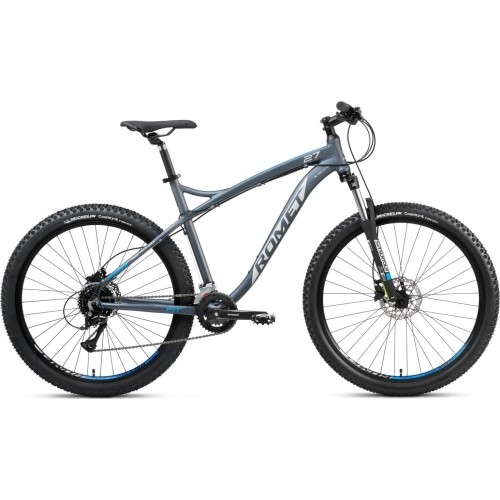 Dviratis Romet Rambler FIT 27.5 2024 black-silver-blue