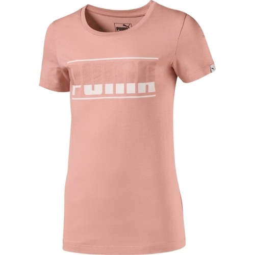 Puma Palaidinė Paaugliams Style Graphic Tee Pink