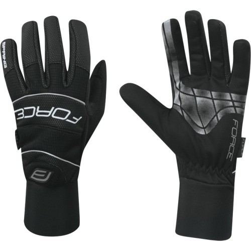 FORCE Windster Spring gloves (black) L