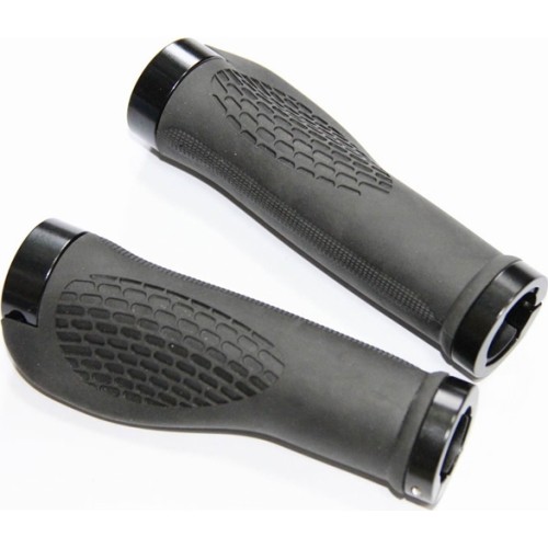 Bicycle Handlebar Grips OXC Lock-On Ergonomic, Black