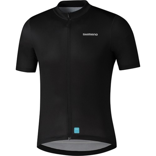 Men's Cycling Jersey Shimano Element, Size M, Black