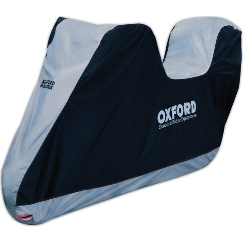 Motorcycle Cover with Suitcase Space Oxford Aquatex L