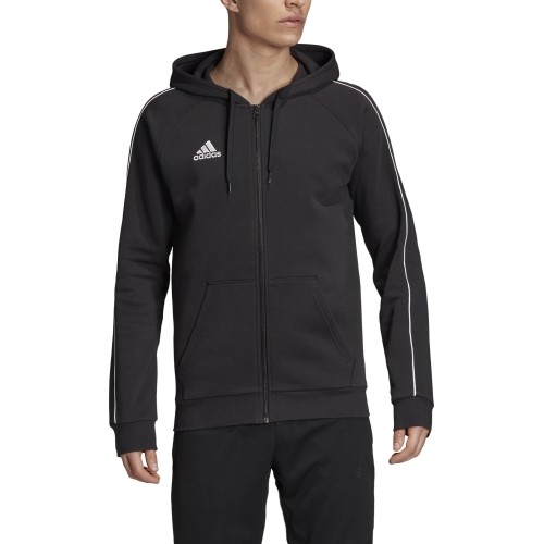 Sweatshirt Adidas Core 18 FZ Hoody, Black