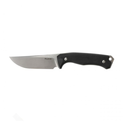 Ruike F186-MB black and silver fixed blade knife