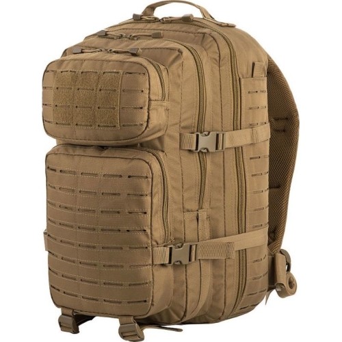 M-Tac Large Assault Pack Laser Cut tan backpack