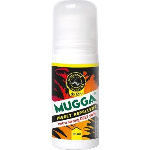 Mugga repellent 50% DEET 50 ml.