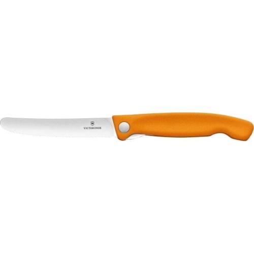 Knife Victorinox Swiss Classic Serrated, Orange, Foldable