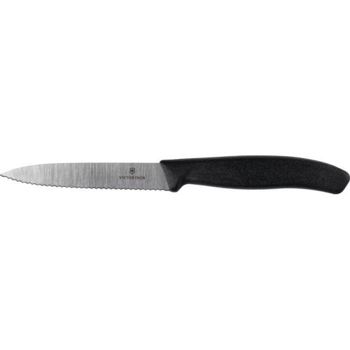 Victorinox 6.7733 serrated peeler knife, black