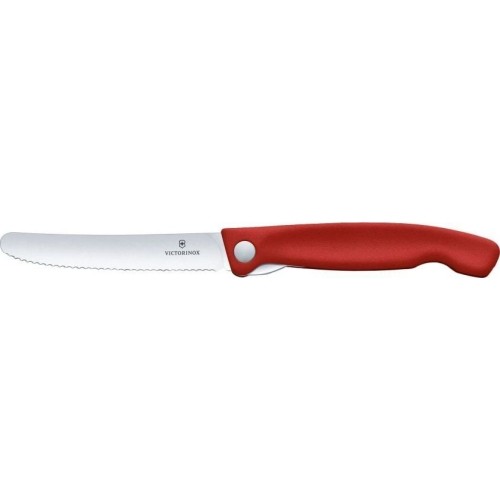 Knife Victorinox Swiss Classic 6.7831.FB Serrated, Red, Foldable