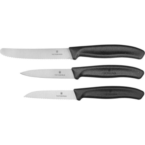 Victorinox 3 knife set 6.7113.3 (black)