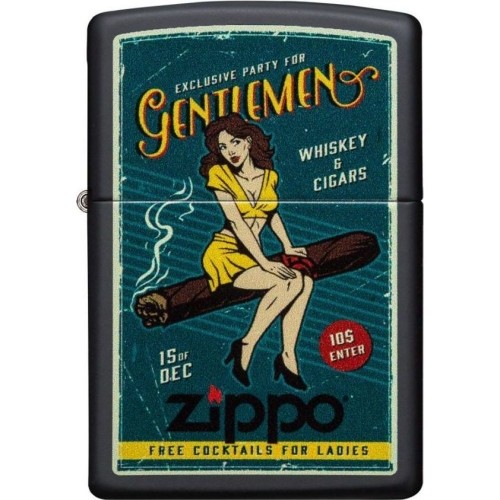 Zapalniczka Zippo Cigar and Girl