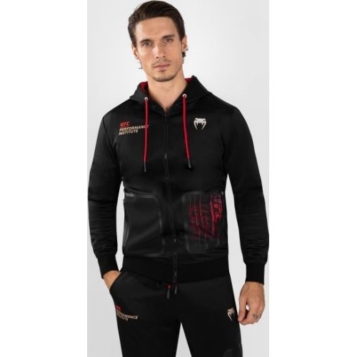 UFC Venum Performance Institute 2.0 Men's Zip Hoodie - Black/Red