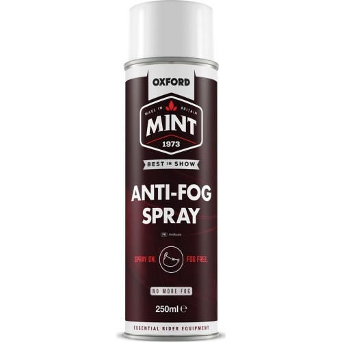 Spray przeciw parowaniu do okularó gogli Mint - 250 ml, z aplikatorem