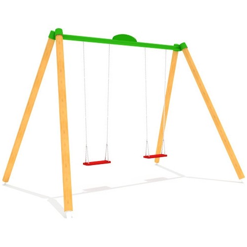 Wooden Double Swing Model GT-1800