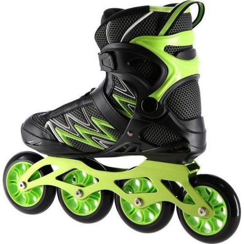 NA8660 GREEN IN-LINE SKATES NILS EXTREME