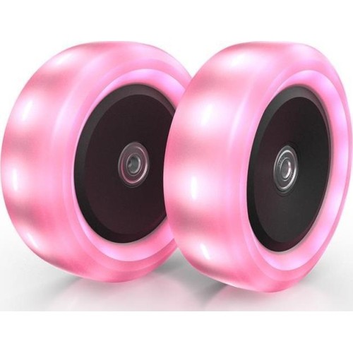 BERG Nexo Wheels 120x40mm Lights Pink