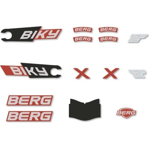 Biky - Sticker set City Red