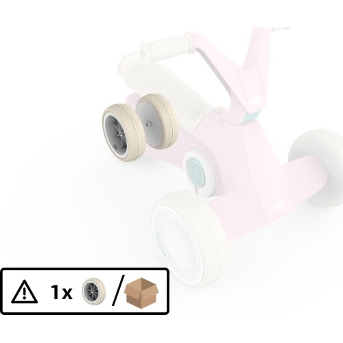 BERG GO² Pink - Rear Wheel