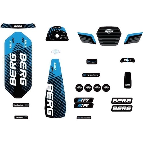 Rally - Sticker Set APX Blue