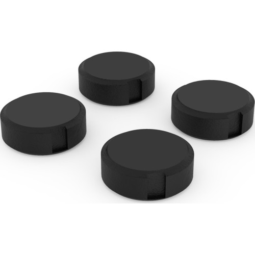 XL Frame - Set Wheel Caps Black (4x)