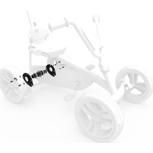 Buzzy 2-in-1 - Internal rear axle