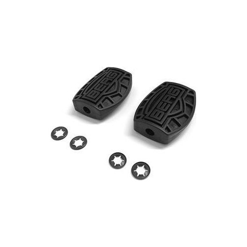 Pedal Berg Buzzy, Black, 2pcs.