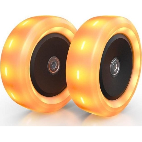 BERG Nexo Wheels 120x40mm Lights Orange