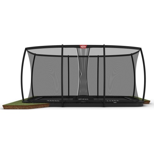 BERG Ultim Champion FlatGround 500 Black + Safety Net DLX XL