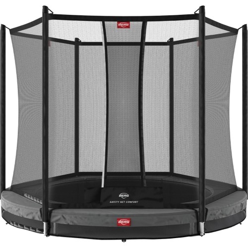 Trampoline BERG Favorit InGround 270 Grey + Safety Net Comfort