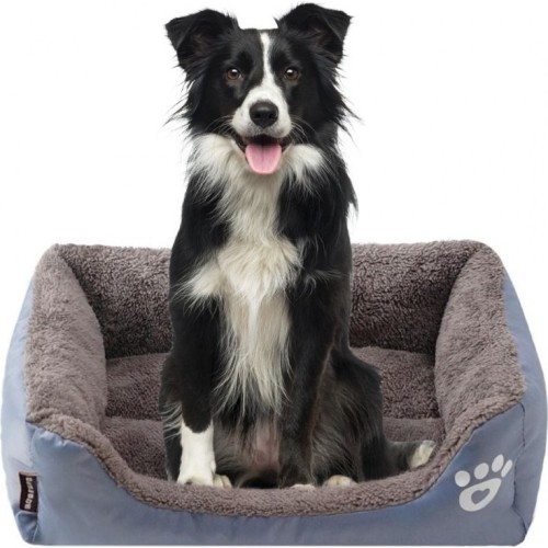 Dog bed bed L- grey