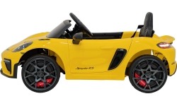 Porsche 718  vehicle Yellow
