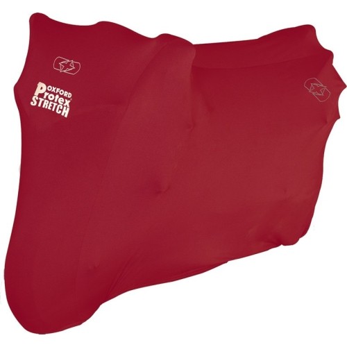 Indoor Motorcycle Cover Oxford Protex Stretch L Red