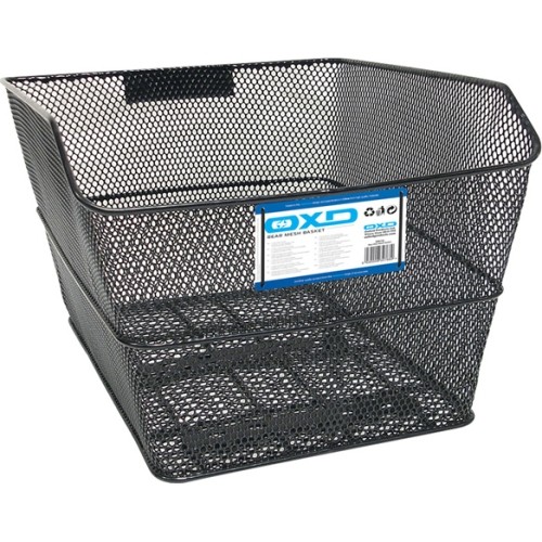 Rear Bicycle Basket OXC, Black, With Fittings