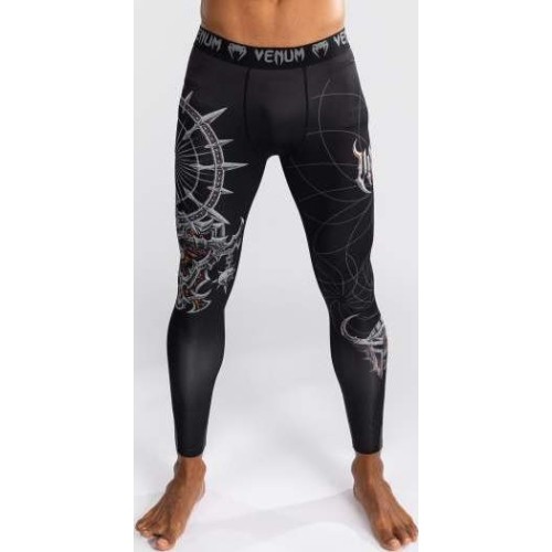 Venum Gladiator 5.0 Men's Spats - Black/Silver