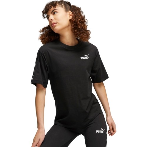 Puma Palaidinė Moterims Ess Tape Tee Black 675994 01