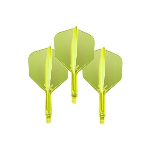 Dart Flights Target K-Flex Neon No.6 Short – 3-Pack