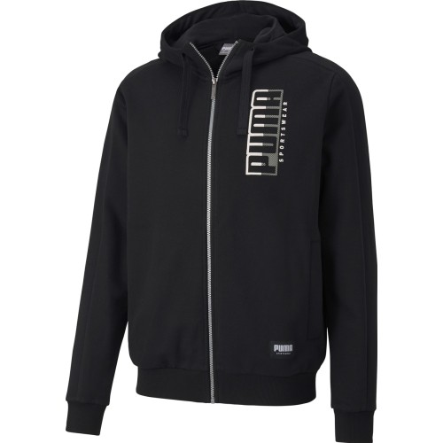 Puma Džemperis Athletics Hooded Black