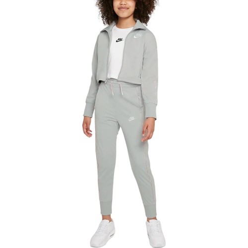 Nike Sportinis Kostiumas Mergaitėms G Nsw Hw Trk Suit Grey DD6302 077