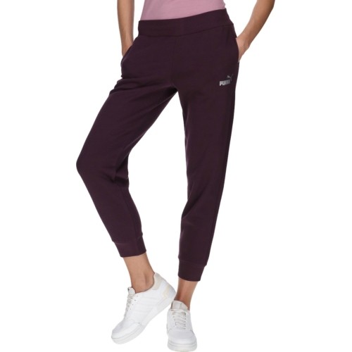 Puma Sportinės Kelnės Moterims Ess+ Metallic Pants Fl Midnight Plum 849959 44