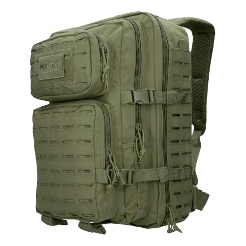 US OD LASER CUT ASSAULT BACKPACK LG