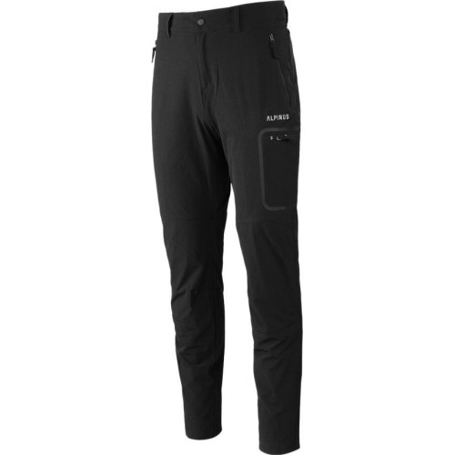 Alpinus men's trekking pants Pyrenees black