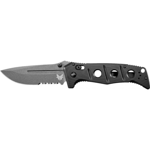 Nóż składany Benchmade 275SGY-1 Adamas Combo, szary