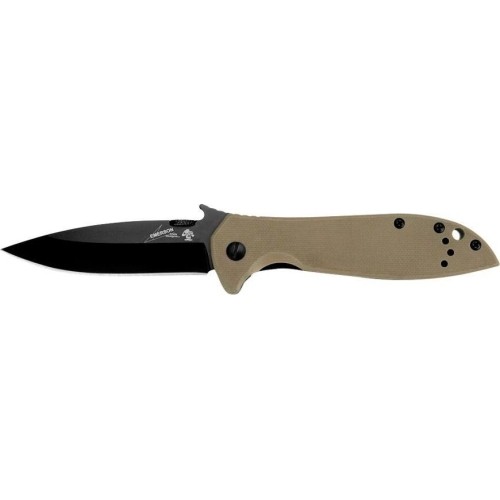 Nóż składany Kershaw Emerson 6054BRNBLK