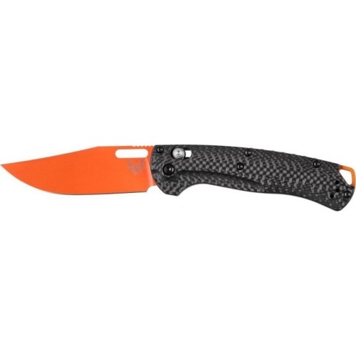 Benchmade 15535OR-01 TAGGEDOUT, Carbon, Magnacut